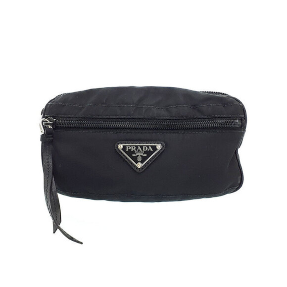 Prada Handbags - Prada belt bag black waist Body Bum Crossbody Bag Black